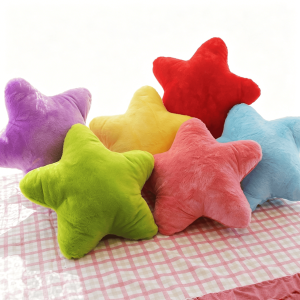 Cute Star-Shaped Decorative Throw Pillow