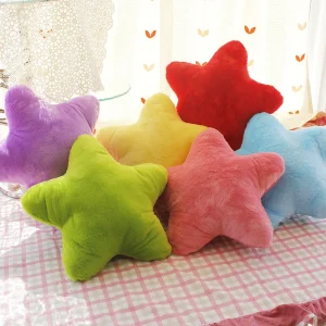 High Quality Pillow Decorative Home Decor Luxury Plush Star Cute Throw Pillows