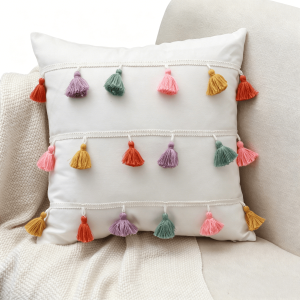 Nordic-Style Simple Lace Cushion Cover